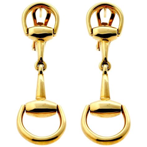 gucci horsebit ring gold|gucci horsebit earrings.